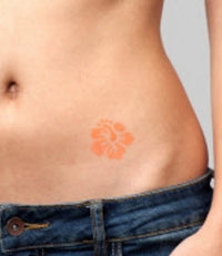 Orange Mango Tango Temporary Tattoo Spray 50 ml + 3 Stencils