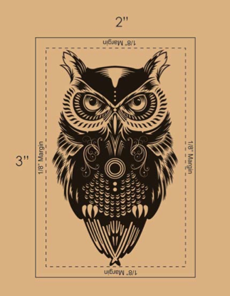 Strepik Owl Tattoo
