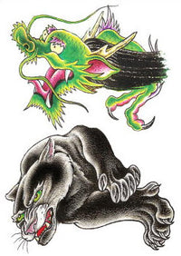 Panther & Drachen Tattoos