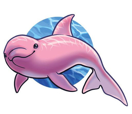 Pink Dolphin Tattoo