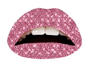 Pink Glitteratti Violent Lips