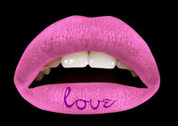 Pink Love Violent Lips (3 Lippen Tattoo Sätze)