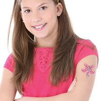 Tatuaggio Di Fata Rosa E Viola