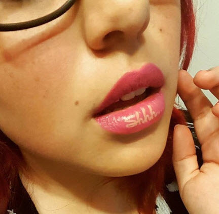 Pink Shhh... Violent Lips