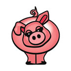 Funny Pig Tattoo