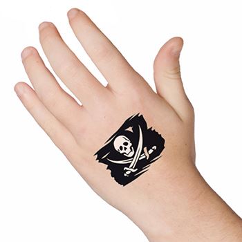 Piratenvlag Tattoo