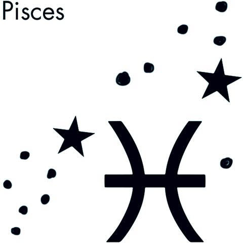 Piscis Astrológico Tatuaje