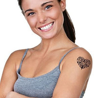 Polynesische Hartjes (2 Tattoos)