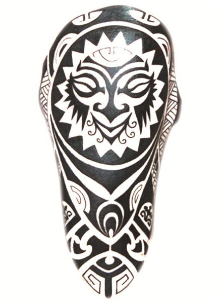 Tatuaje Escudo Polinesio