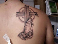 Praying Hands XL Tattoo