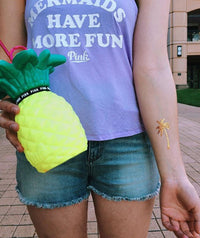 Prismfoil Palmbomen Tattoos