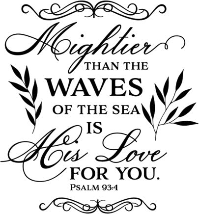 Psalm 93:4 Tattoo