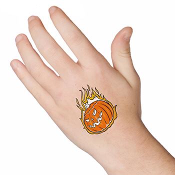 Pumpkin Glow Tattoo
