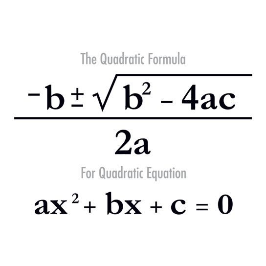 Quadratic Formula Tattoo