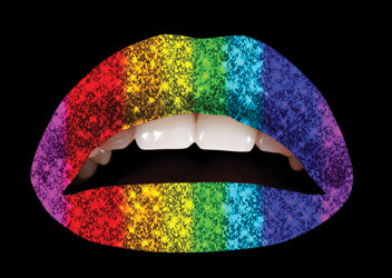 Rainbow Glitteratti Violent Lips