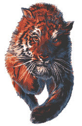 Realistische Tiger Tattoo