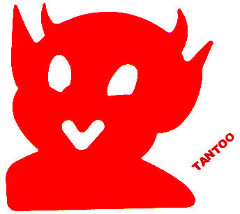 Teufel Tantoos (20 Sonne Tattoo Aufkleber)