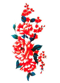 Rote Blumen - Tattoonie