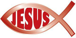 Rode Jezus Vis Tattoo