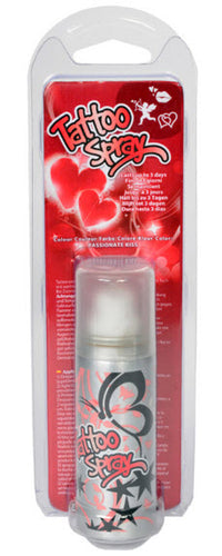Passionate Kiss Rot Tattoo Spray 50 ml + 3 Schablonen