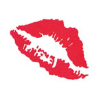 Tatuaggio Di Labbra Rosse