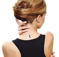 Tatuaggio Numero Romano 1 (Uno) (3 tatuaggi)