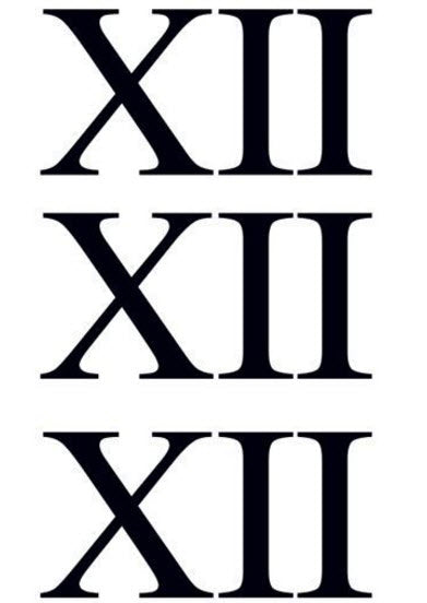 What makes the roman numeral tattoo font different? : r/Tattoomagz
