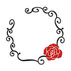 Bague Rose Simple - Tattoo Paillettes