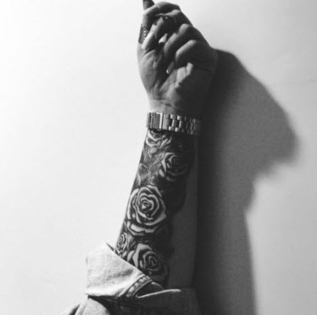 Tatuaggio Manica Rose