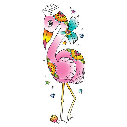Sailor Flamingo Tattoo