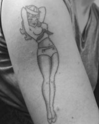 Tatuagem Marinheira Pin-Up