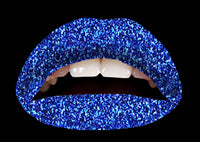 Sapphire Glitteratti Violent Lips (Conjunto de 3 Tatuagens Labia