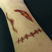 Tatuajes De Heridas Cosidas De Miedo