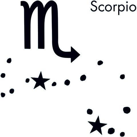 Scorpio Astrological Tattoo