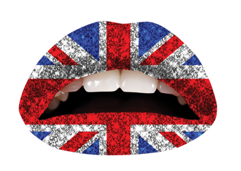 Union Jack Glitteratti Violent Lips