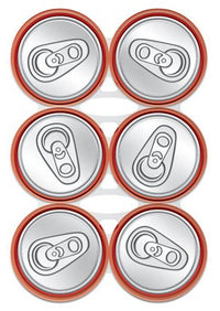 Tatouage Six Pack Soda Abs