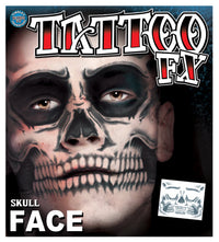 Kit Tatuagem Facial Caveira