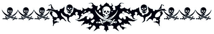 Pirate Skull Armband Tattoo