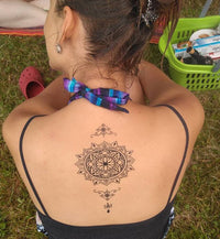 Henna Mandala Sleeve Tätowierung