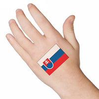 Slovakia Flag Tattoo