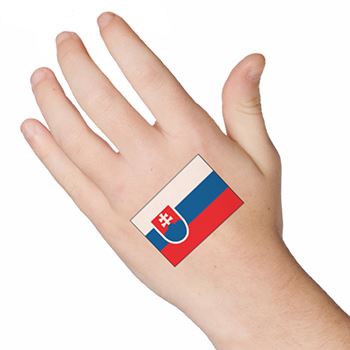 Tatuagem Bandeira da Eslováquia