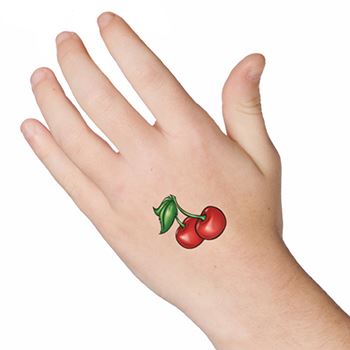 Small Cherries Tattoo
