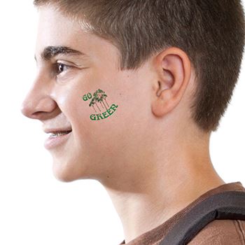 Pequeño Tatuaje Árboles Go Green
