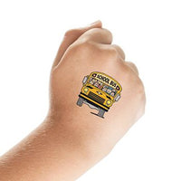 Pequeño Tatuaje Autobús Escolar