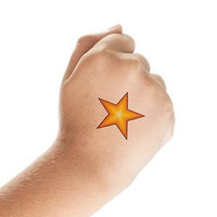 Small Yellow Star Tattoo