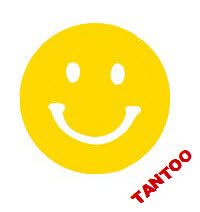 Smiley-Gesicht Tantoos (20 Sonne Tattoo Aufkleber)
