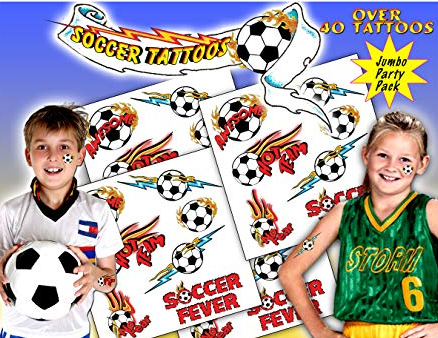 Soccer Tattoo Package (over 40 tattoos)