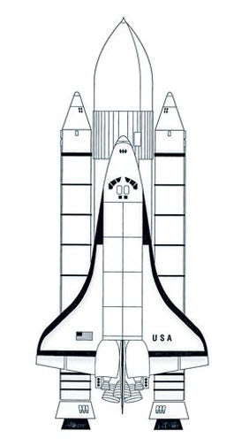 NASA Space Shuttle Tattoo