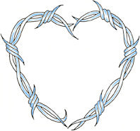 Spiked Heart Tattoo