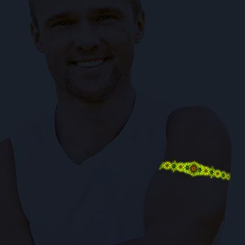 Stachelige Sterne Armband - Glow Tattoo
